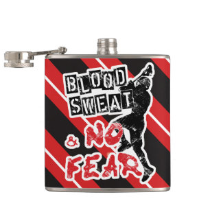Cantil Sangue, Suor e Sem Medo, Lacrosse Hip Flask
