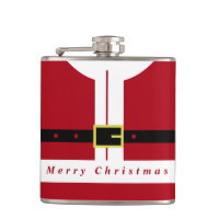 Santa Claus Christmas Flask