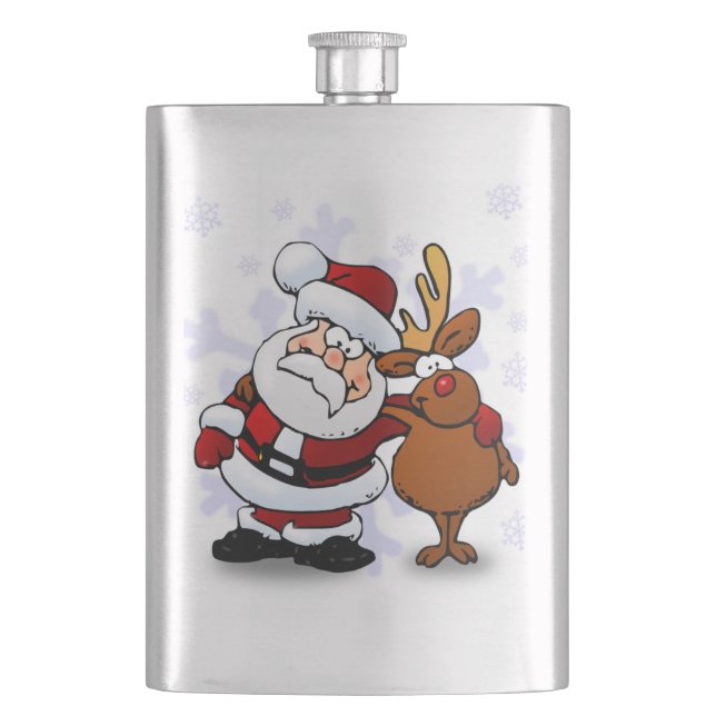 CANTIL SANTA CLAUS E RUDOLPH (Frente)