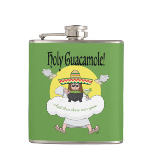 Cantil Santa Guacamole Flask