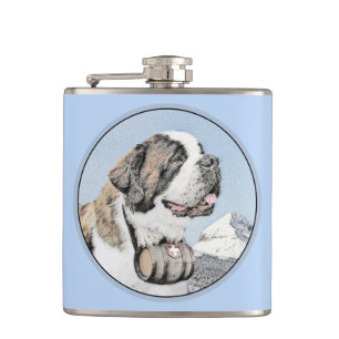 Cantil Santo Bernard Painting - Arte Cachorra Original