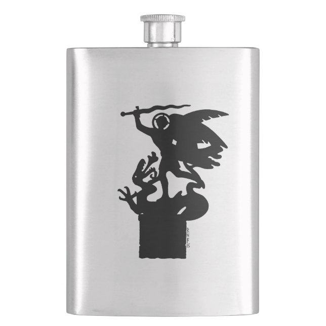 Cantil Santo Michael e Dragon (Frente)