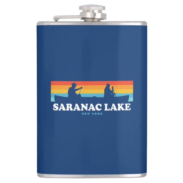 Cantil Saranac Lake New York Canoe (Frente)