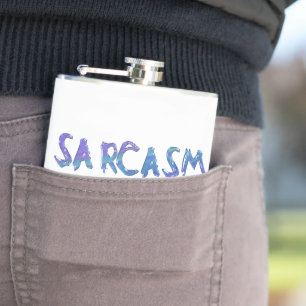 Cantil Sarcasmo de SlipperyJoe batendo slogan engraçado i