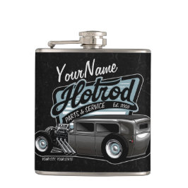 Cantil Sedan Hot Rod de Camurça Personalizado Speed Shop 