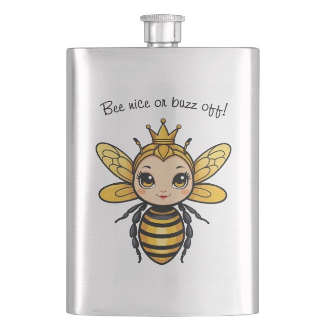 Cantil Seja Simpática Ou Foge - Rainha Abelha (Frente)