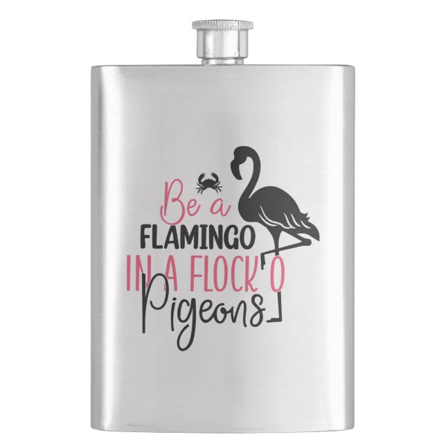 Cantil Seja um Flamingo em um Bando de Pombos (Frente)