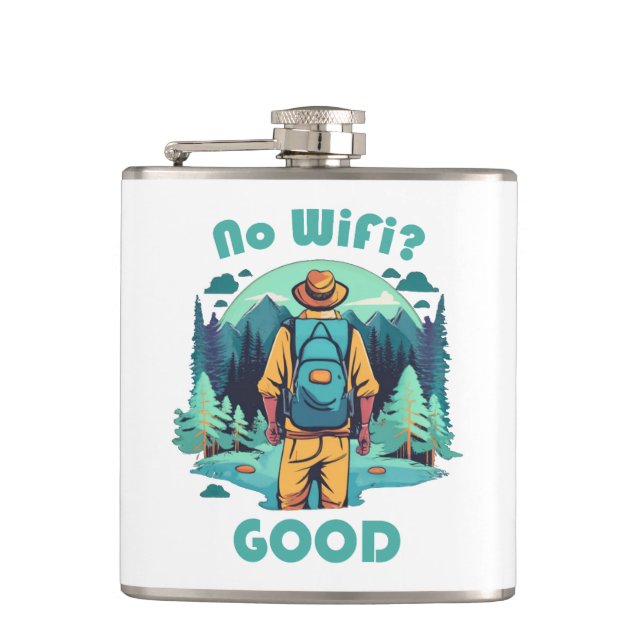 Cantil Sem Wifi Bom Mochileiro (Frente)