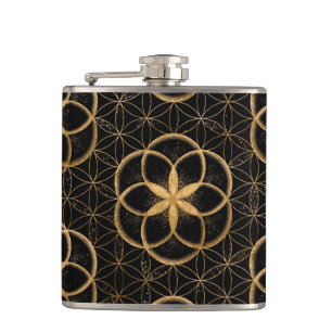 Cantil Sementes da vida na Flor do Padrão de Vida