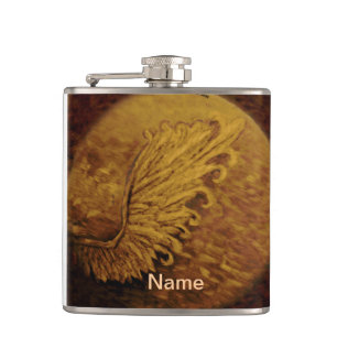 Cantil Sepia Angel Wing Flask