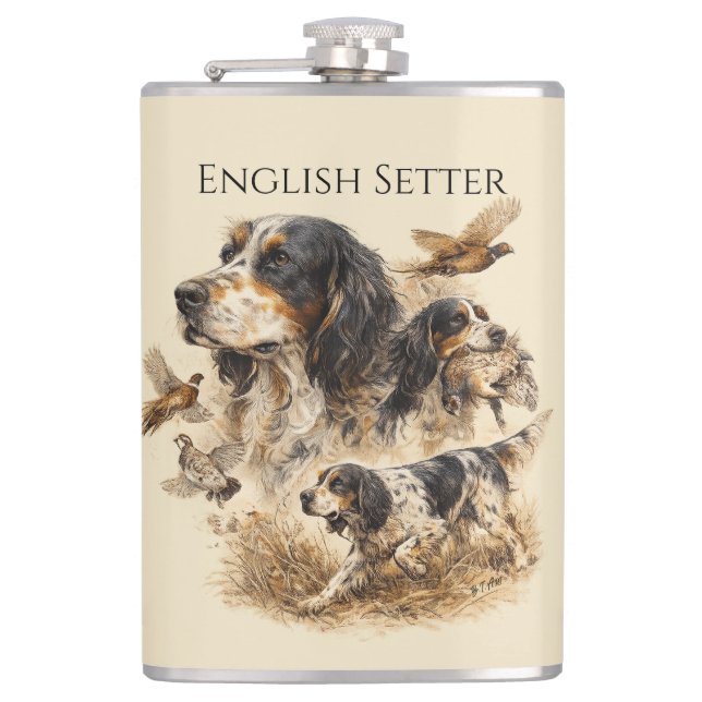 Cantil Setter Inglês  (Frente)