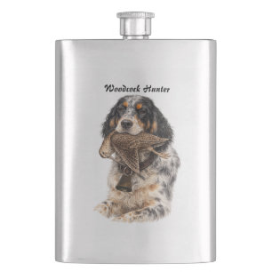 Cantil Setter Inglês, Caça à Galinhola, Arte Canina