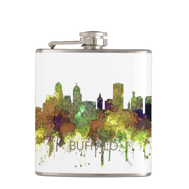 Cantil SG da skyline de New York do búfalo - lustre do (Frente)
