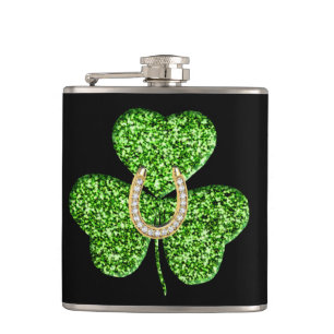 Cantil Shamrock E Fláscara De Ferradura