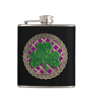 Cantil Shamrock Roxo No Balão Celta