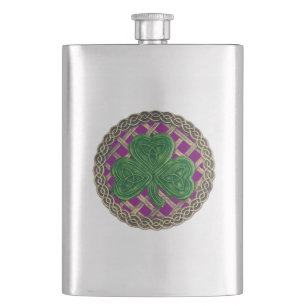 Cantil Shamrock Roxo No Balão Celta