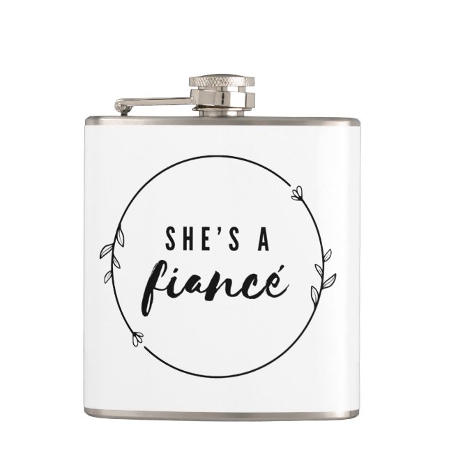 Cantil She’s a Fiancé Elegant Engagement Bride to Be Gift (Frente)