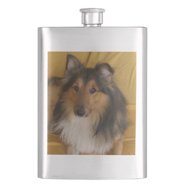 Cantil Shetland_Sheepdog branco preto (Frente)