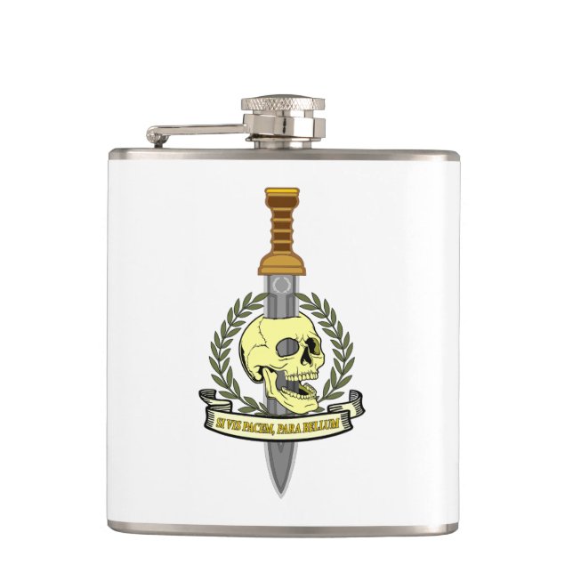 Cantil Si Vis Pacem, Para Bellum.. Skull (Frente)