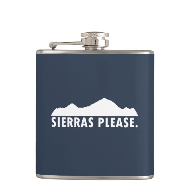 Cantil Sierras Por Favor Flask (Frente)