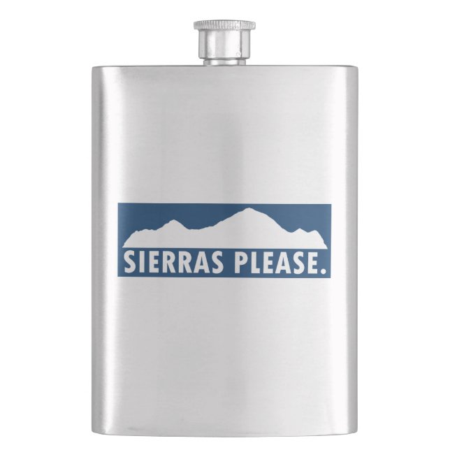 Cantil Sierras Por Favor Flask (Frente)