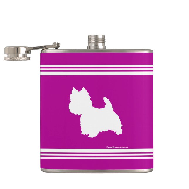 Cantil Silhueta Westie (Aberto)