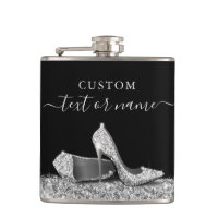 Silver Preto de Alto Caudal de Brilho Personalizad