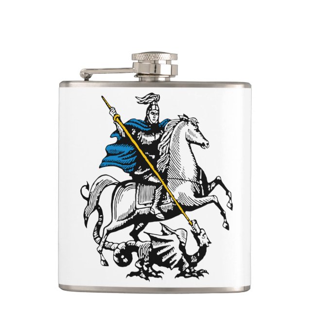 Cantil Símbolo de santo George da cidade de Moscou (Frente)