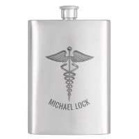 Símbolo Médico Silver Médico Enfermeiros Personali