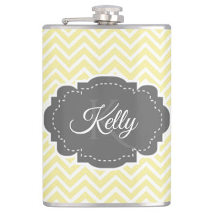 Cantil Símbolo Personalizado do Cevron Amarelo