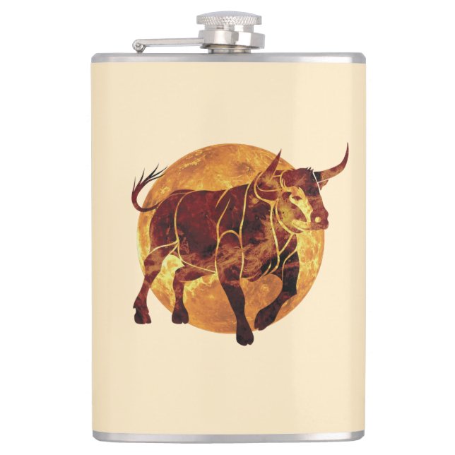 Cantil Símbolo Taurus Zodiac (Frente)