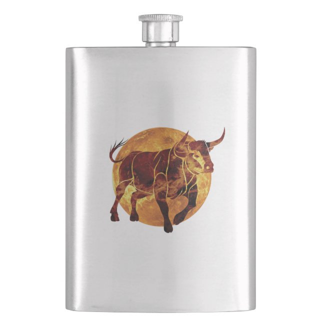 Cantil Símbolo Taurus Zodiac (Frente)