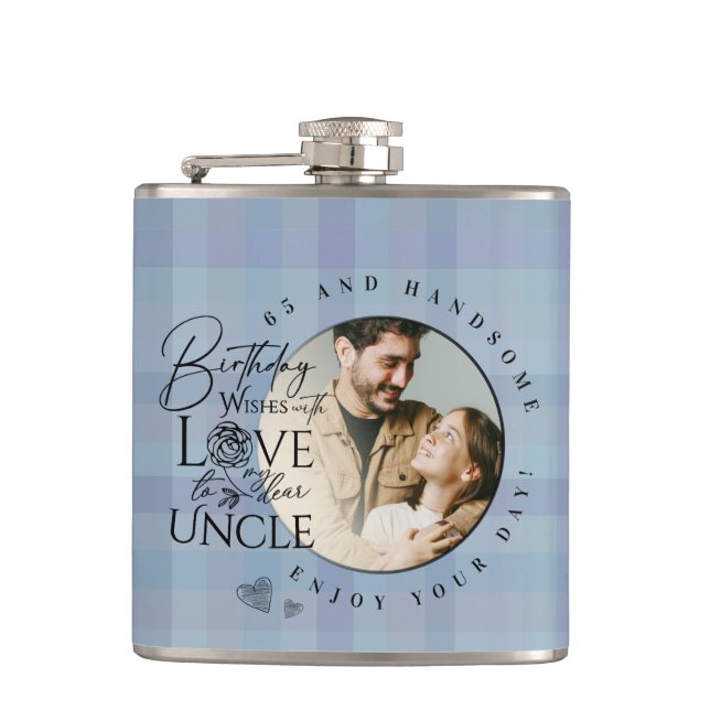 Cantil Simple Gifts For Uncle | Custom Birthday  (Frente)