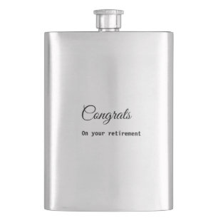 Cantil Simple minimal congratulations retirement add name