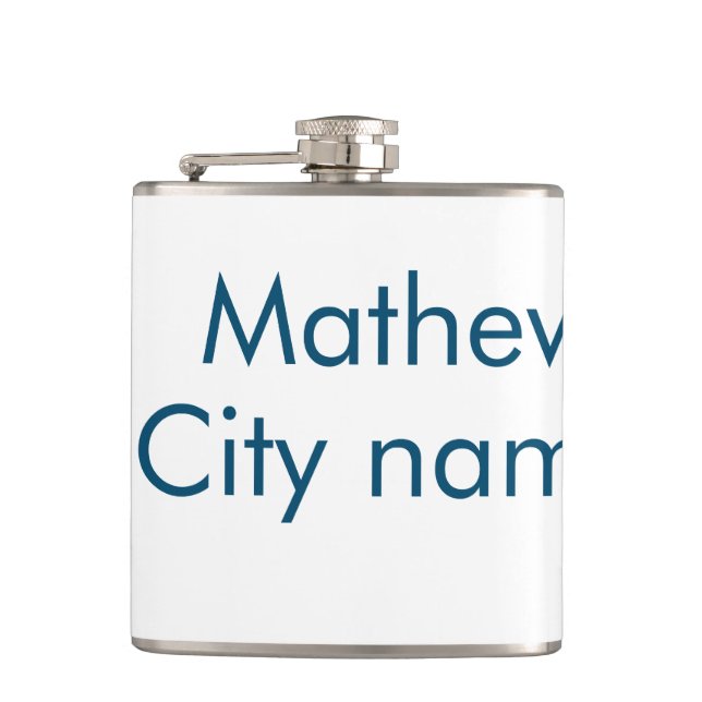 Cantil simples letra inicial monograma adicionar sua letr (Frente)