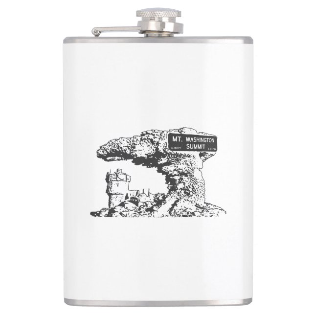 Cantil Sinal de Cimeira do Mt. Washington (Frente)