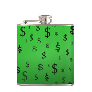 Cantil Sinal de Dólar Verde Dinheiro