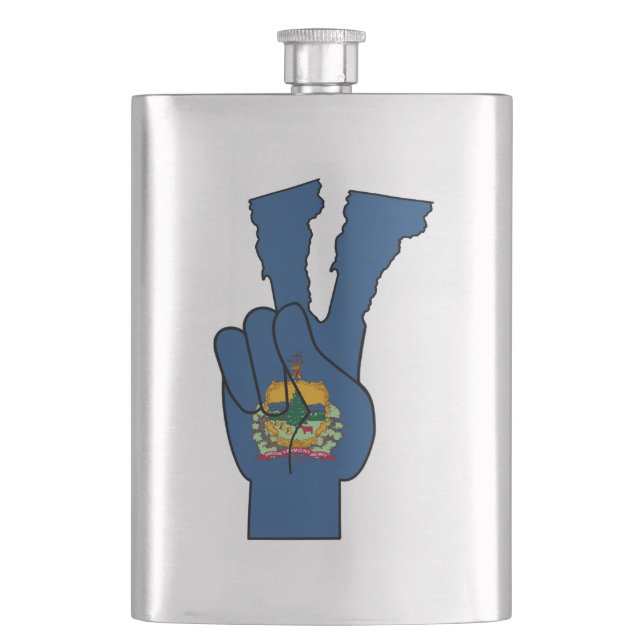 Cantil Sinalizador de Paz Vermont Sinalizador Flask (Frente)