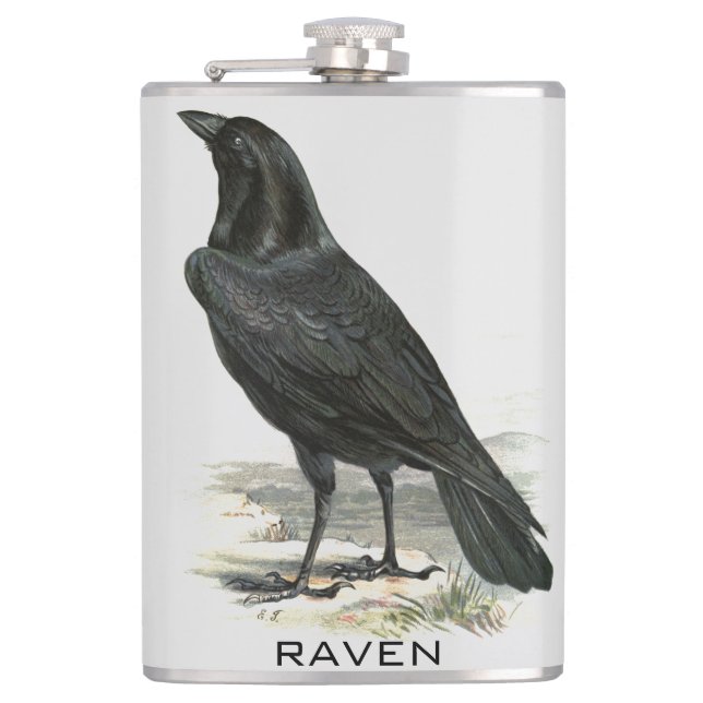 Cantil Sinalizador de Personalização de Nome do Raven Pre (Frente)