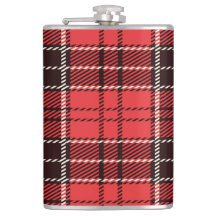 Sinalizador de Tartan Vermelho e Preto
