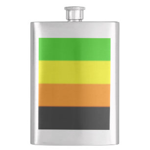 Cantil Sinalizador do Orgulho Aromântico de Queda