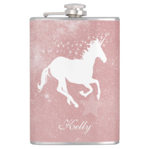 Cantil Sinalizador Personalizado de Unicorn Rosa