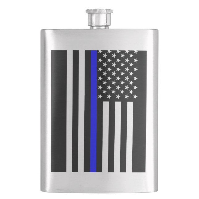 Cantil Sinalizador Simbólico Thin Blue Line American (Frente)