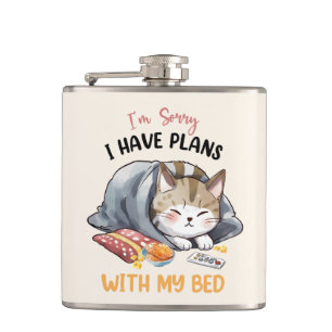 Cantil Sinto muito, tenho planos com minha cama - gato ma