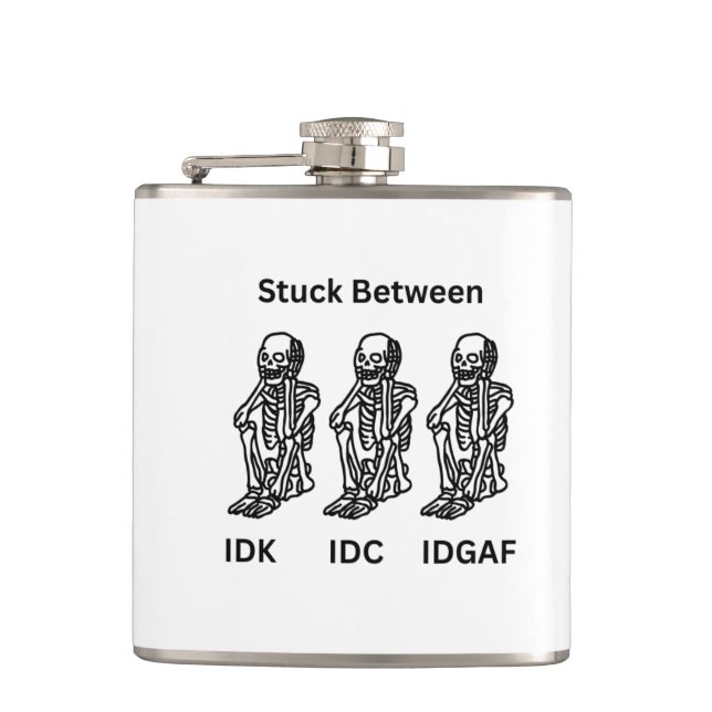 Cantil Skelton preso em um (Frente)