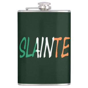 Cantil Slainte sobreposto no flacão Irish Flag
