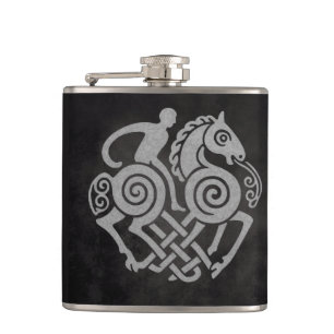 Cantil Sleipnir e Odin Símbolo Design Mitologia Nórdica