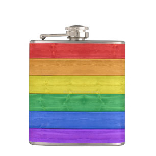 Cantil SlipperyJoe's artístico orgulho gay flag gay doft