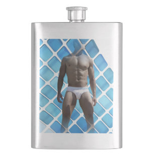 Cantil SlipperyJoe's homem musculoso abdômen definido cue