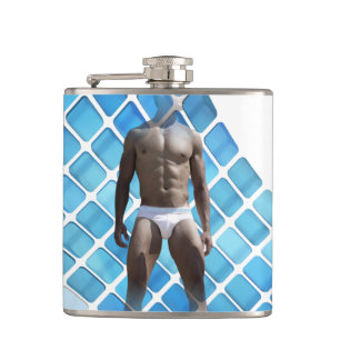 Cantil SlipperyJoe's homem musculoso abdômen definido cue